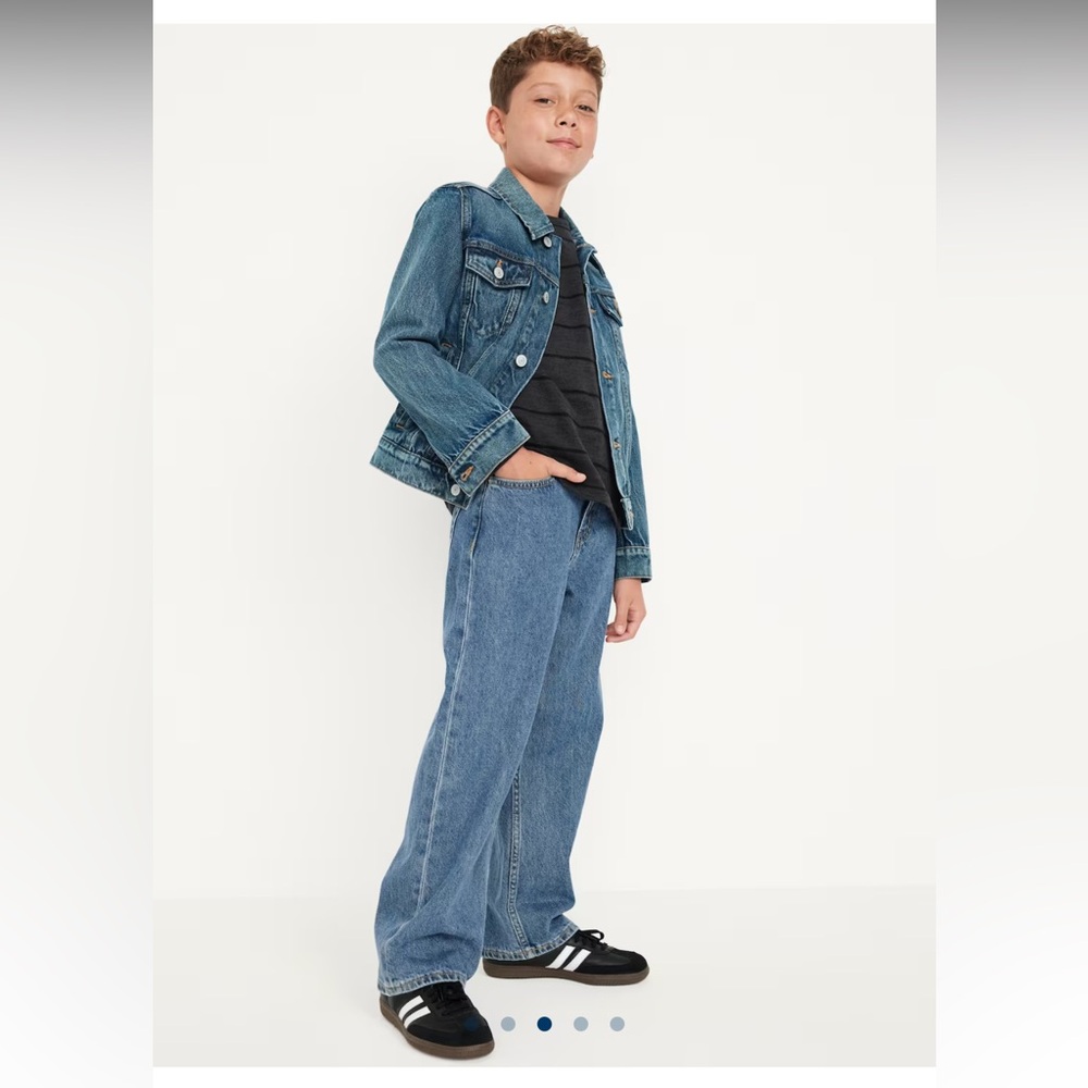 Old Navy Boys Baggy Jeans | Size 14 | Adjustable Waist